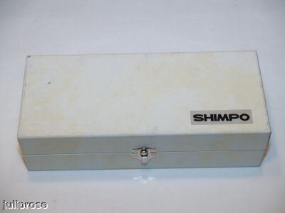 Shimpo em-20 mechanical force gauge 20 x 0.2 lb