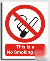 No smoking area sign-s. rigid-300X400MM(pr-025-rm)