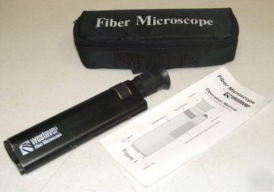 Westover fm-C320 320X fiber optic microscope 