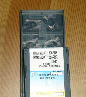New 10 iscar inserts adkt HM90 1505PDR- IC950