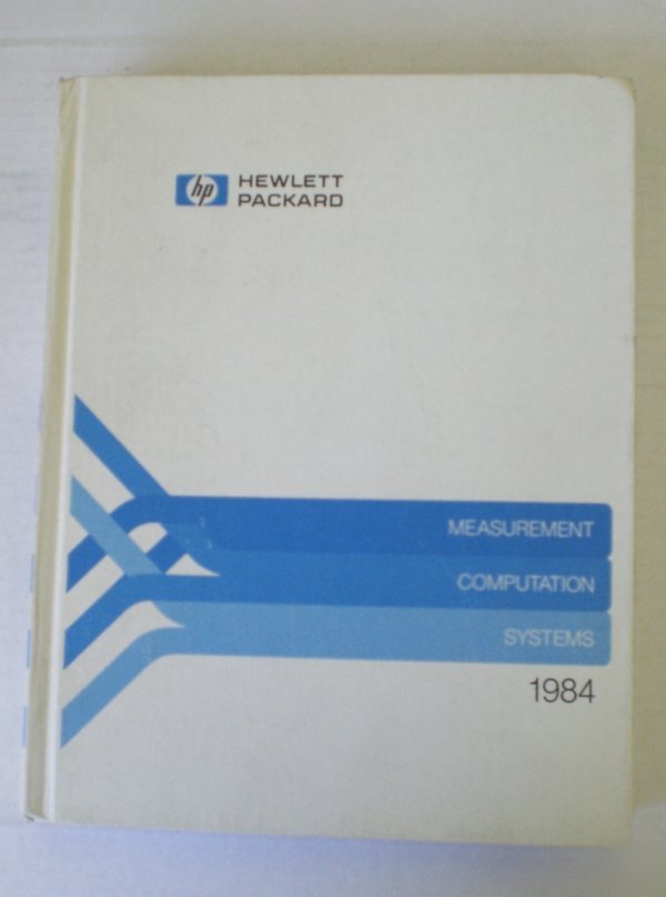Hewlett packard measurement computation catalog Â©1984