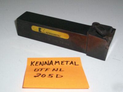 Kennametal turning tool toolholder dtfnl 205D shk 1.1/4