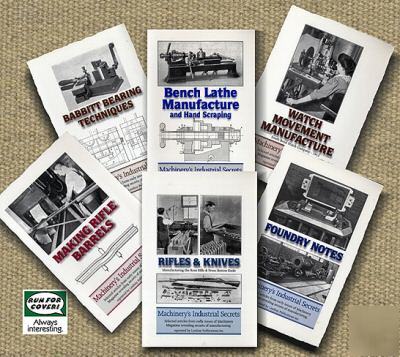 Machinery's industrial secrets 6 vols vintage articles