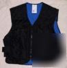 New evaporative/phase change cooling vest -black, large