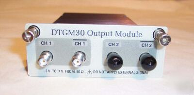 Tektronix DTGM30 data timing generator module DTG5274 