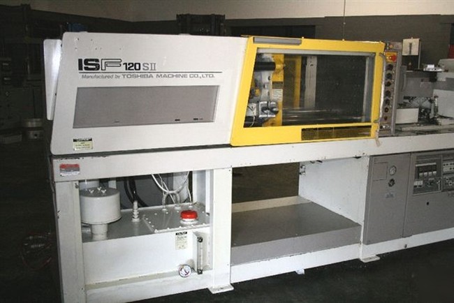 120 ton 8.1 oz toshiba ISF120VL-5A injection molding 