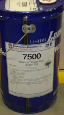 Lubrication engineers 7500 monolec power fluid