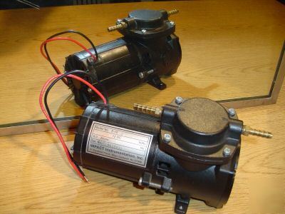 Portable,12VDC, vacuum pump, impact instrumentation,inc