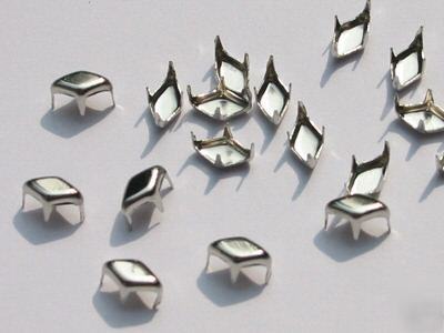 7MM metal purse studs diamond-shape 200PCS M22DF07-nl