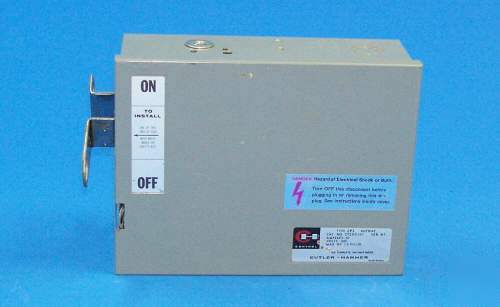 Cutler hammer CP2 30 amp busway CP2HD361 switch