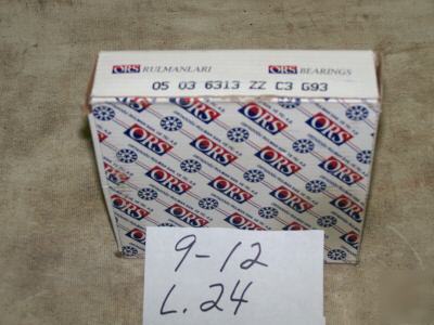 New 1 ors 6313 zz bearing in box