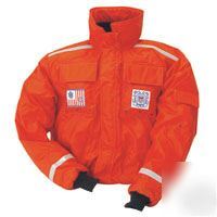 Stearns life jacket powerboat lrg orange uscg app 