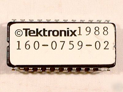 Tektronix eprom ic 160-0759-02 1988 oscilloscope parts