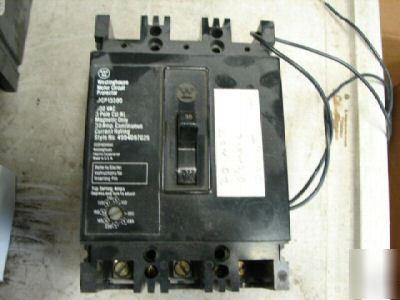 Westinghouse MCP13300R circuit breaker 3P 30A 600V