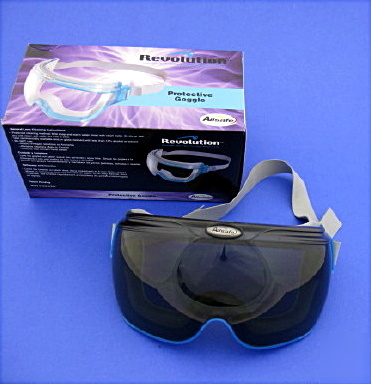 Allsafe revolution safety goggles smoke lens 3 pair