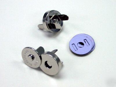 14MM magnetic purse snaps closures nickel 100 MSO14-nl