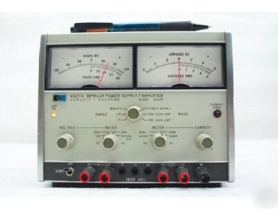 Hewlett packard hp 6827A bipolar power supply amplifier