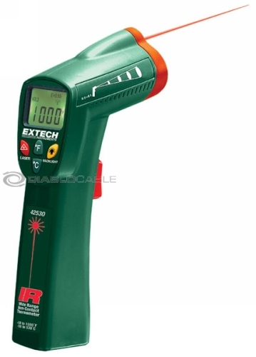 Extech 42530-nist ir thermometer with nist certificate