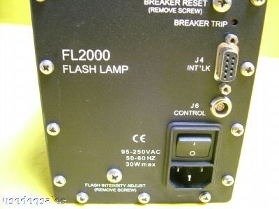 Verity FL2000 flash lamp unit