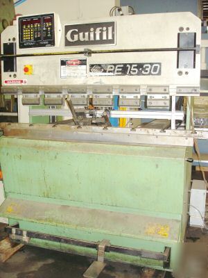 Guifil hydraulic press brake 1981 33 ton PE15-30 5' bed