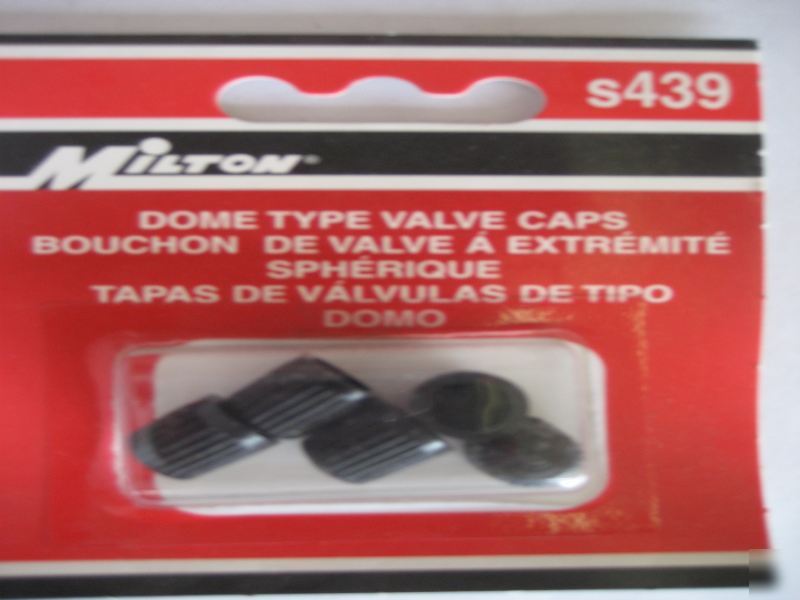 Milton dome type tire valve caps-mlt S439