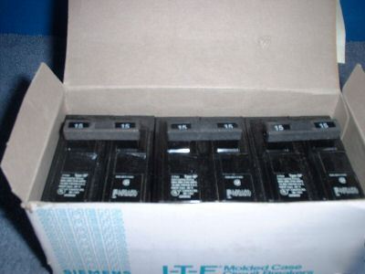 New lot ite qp Q115 circuit breakers 15 amp molded case