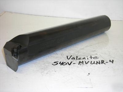 New valenite boring bar S40V-mvunr-4 2 1/2'' shank 