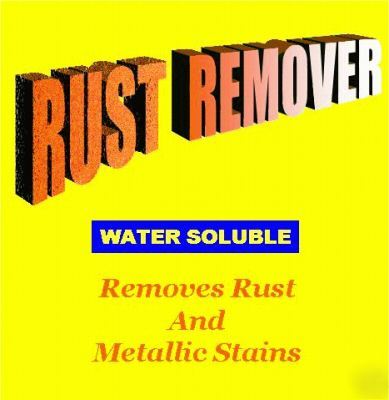 Rust remover - water soluble - quart size