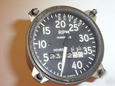 Tachometer / hour meter, gm 1548370, good-used
