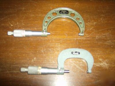 Micrometers (od) 2 made by 