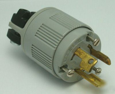 Miller 035494 plug, twist lock 2PSW 15A 250V