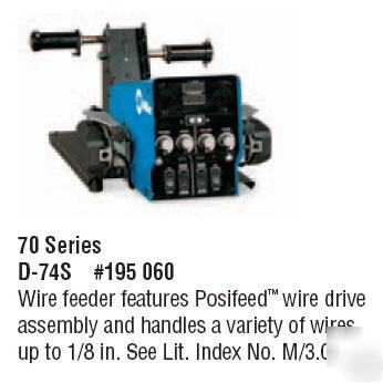 New miller 195060 d-74S wire feeder - 