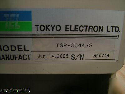 Tel tokyo electron daikin brine chillers tsp-3044SS