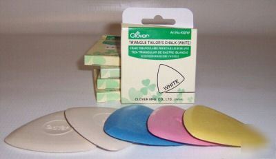 Clover triangle tailor's chalk