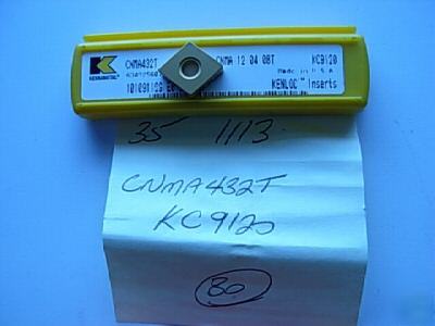 CNMA432T C9120 kennametal carbide inserts 8 lots 10 pcs