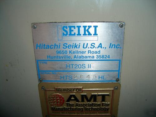 Hitachi seiki HT20SII cnc turning center lathe
