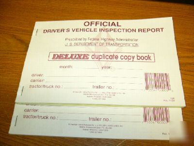 2 j.j. keller official drivers vehicle inspection books