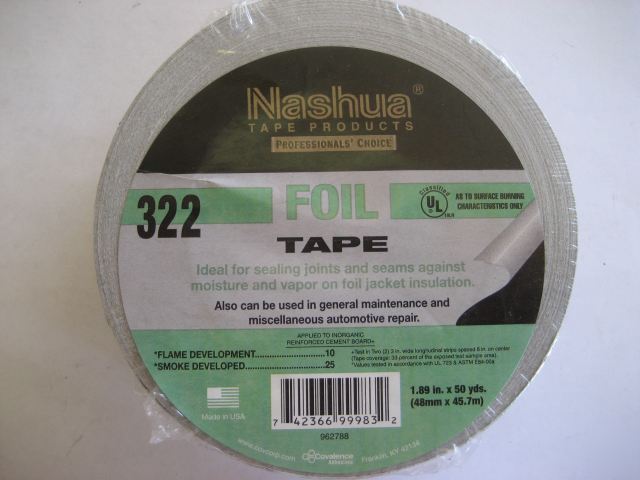 Nashua aluminum foil tape 50 yards-nas 962788