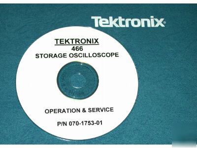 Tektronix 466 oscilloscope service manual