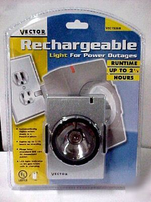 New in box rechargeable light for power outages