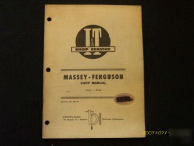 Massey ferguson i&t manual mf 285