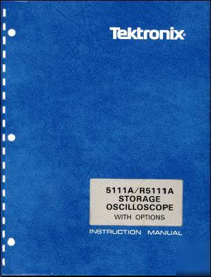 Tek 5111A service manual in two resolutions and A3 + A4