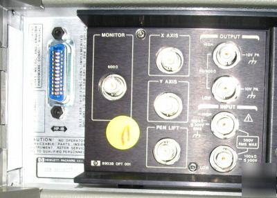 Agilent hp 8903B 21 hz to 100 khz audio analyzer w/001