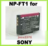 Battery for sony np-FT1 dsc-L1 M2 T3S T33