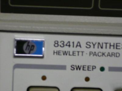 Hp 8341A synthesized sweep generator 20GHZ opts 004,007