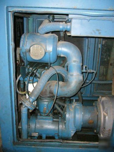 100 hp comp air kellog rotary screw compressor 