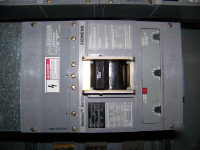 Siemens HJD63F400 400AMP circuit breaker HJXD63B400 aic