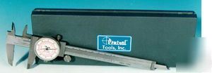 Central tools dual scale dial caliper - 0-6