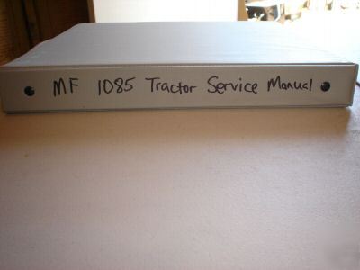 Massey ferguson mf 1085 tractor service manual