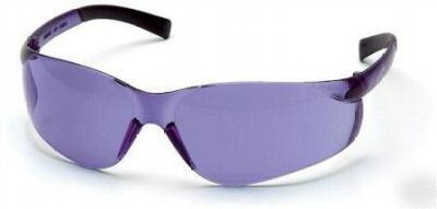 New pyramex ztek purple shooting sun & safety glasses